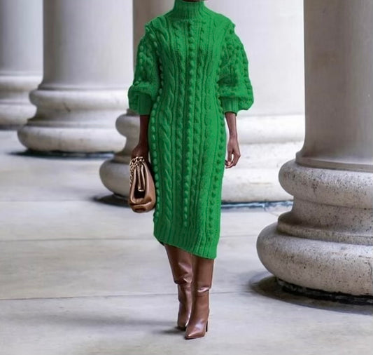 First Impression Knitted Dress