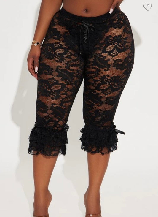 Roma Ruffle Leggings