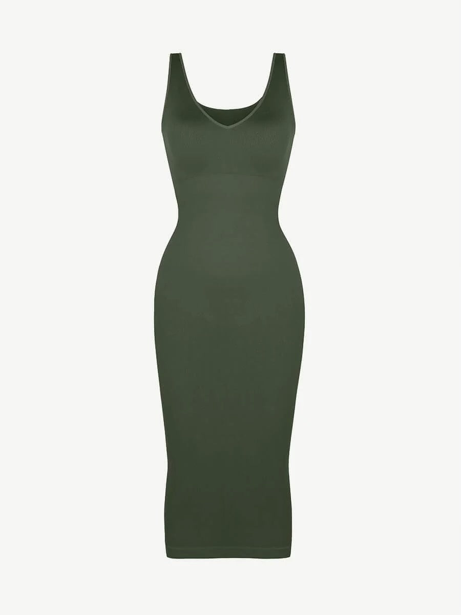 V-sculpt Hourglass Midi Dress