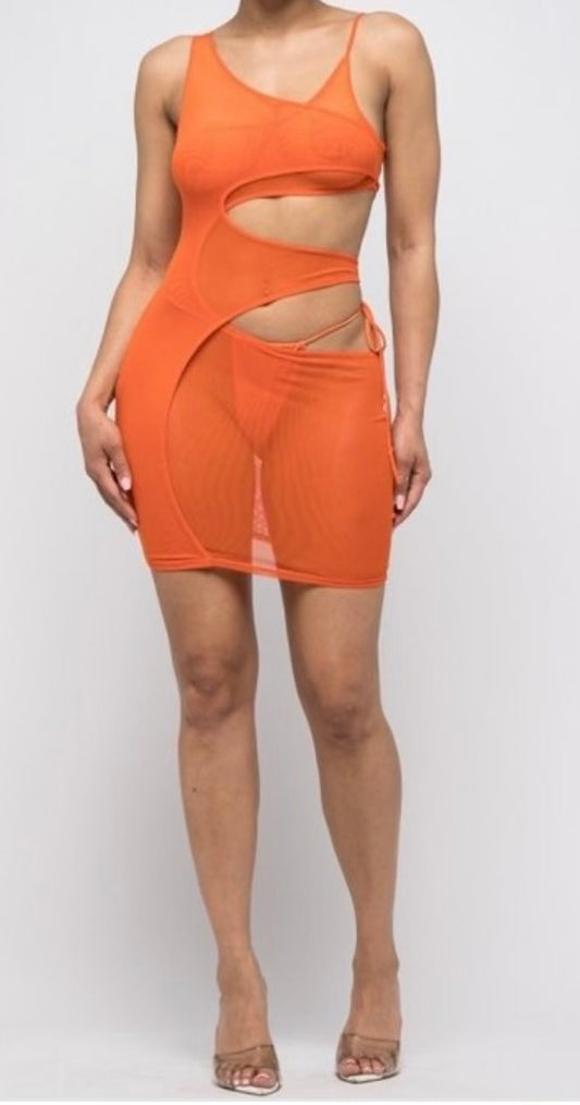 Cut Me Up Dress