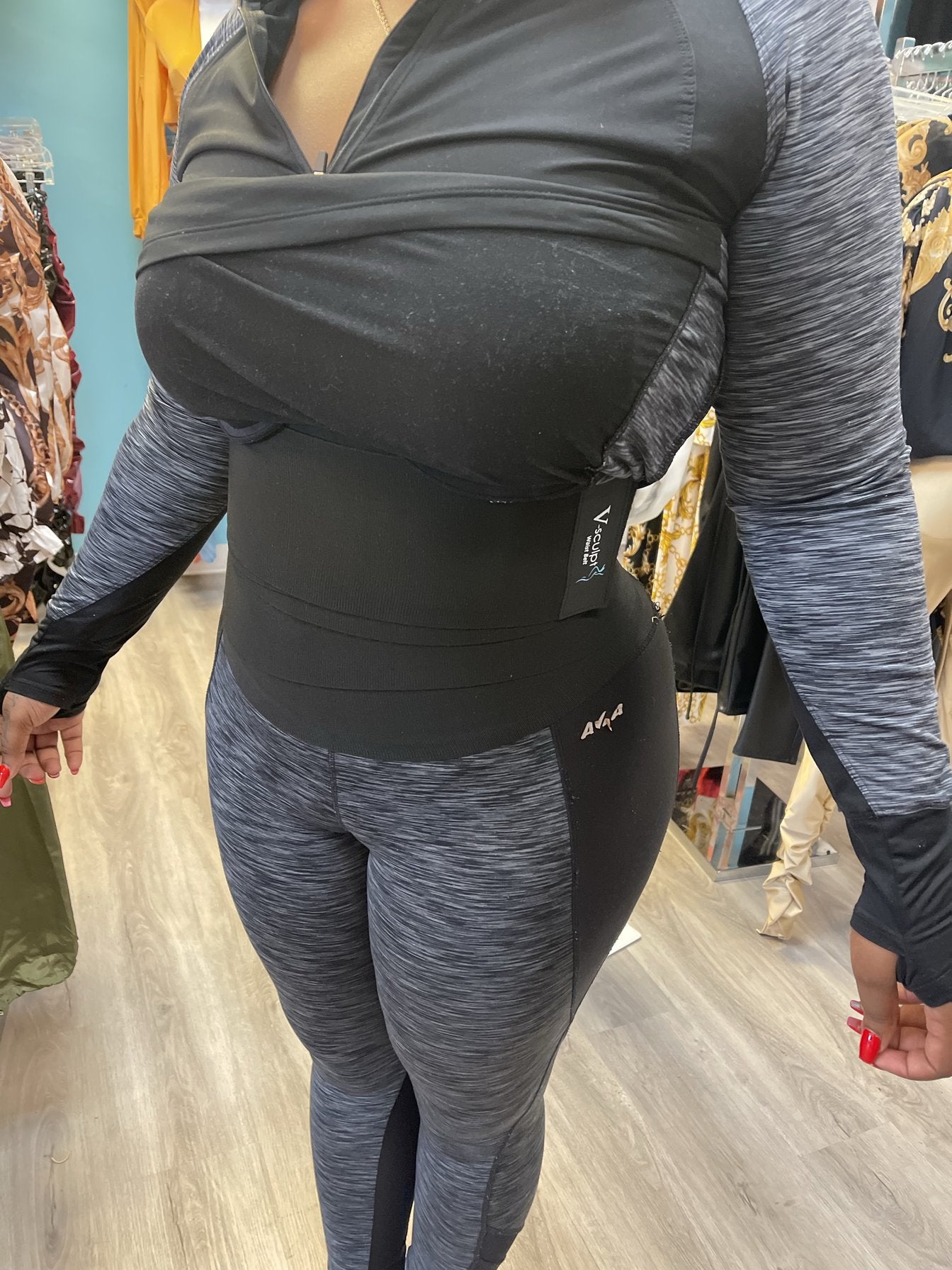 V-Sculpt Waist Belt- Wide